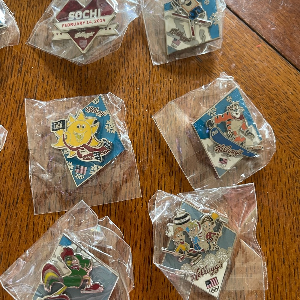 Kellogg's Olympic Collectible Pins